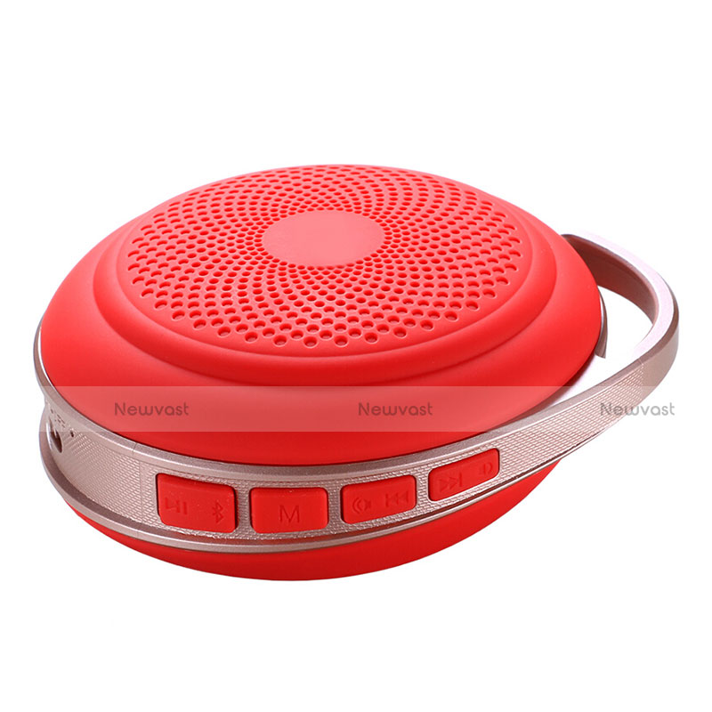 Mini Wireless Bluetooth Speaker Portable Stereo Super Bass Loudspeaker S20 Red