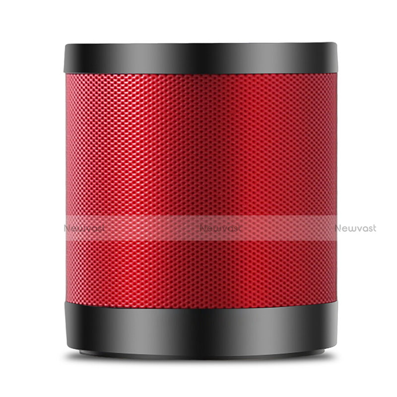 Mini Wireless Bluetooth Speaker Portable Stereo Super Bass Loudspeaker S21 Red