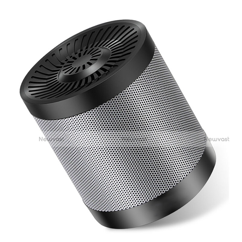 Mini Wireless Bluetooth Speaker Portable Stereo Super Bass Loudspeaker S21 Silver