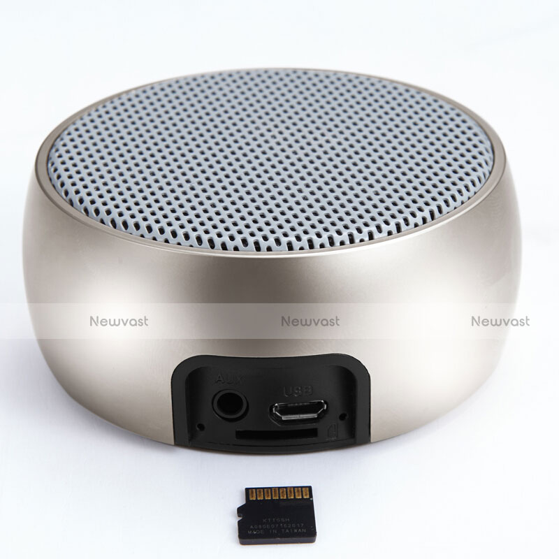 Mini Wireless Bluetooth Speaker Portable Stereo Super Bass Loudspeaker S25 Gold
