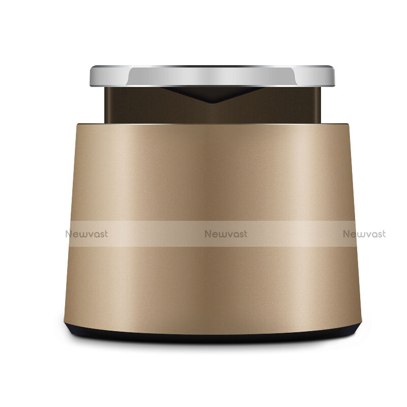Mini Wireless Bluetooth Speaker Portable Stereo Super Bass Loudspeaker S26 Gold