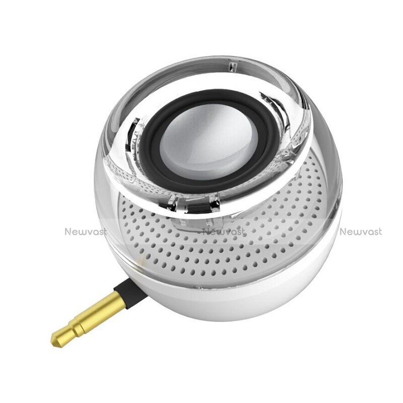 Mini Wireless Bluetooth Speaker Portable Stereo Super Bass Loudspeaker S28 Silver