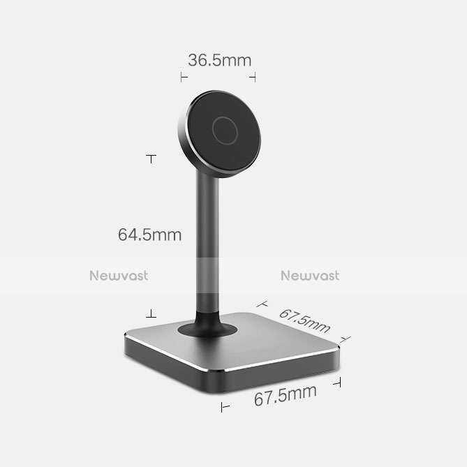 Mount Magnetic Smartphone Stand Cell Phone Holder for Desk Universal G01 Black