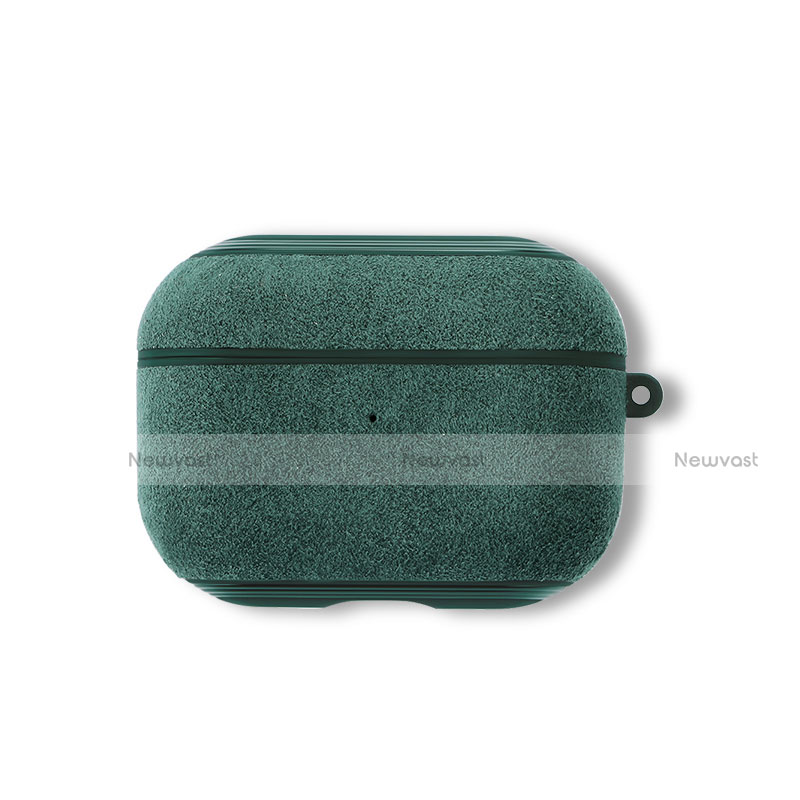 Protective Leather Case Skin for OnePlus AirPods Pro Charging Box L01 for Apple AirPods Pro Green