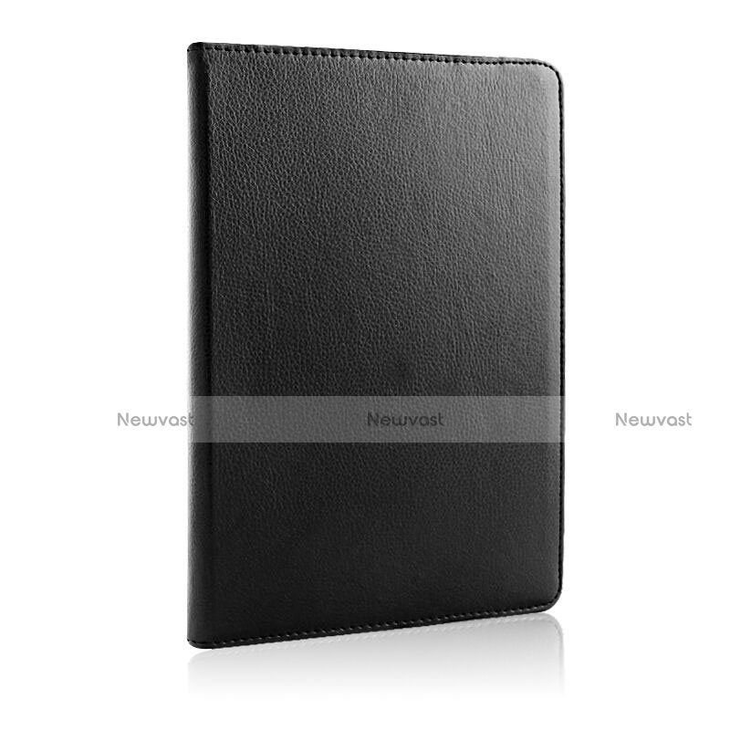 Rotating Stands Flip Leather Case for Apple iPad Air 2 Black