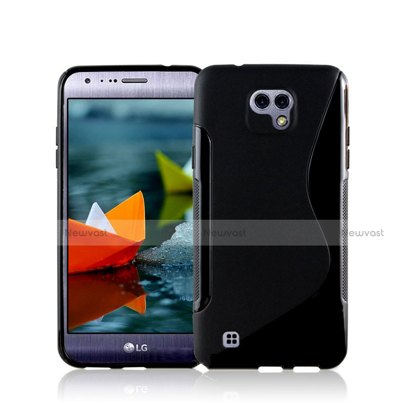 S-Line Gel Soft Case for LG X Cam Black