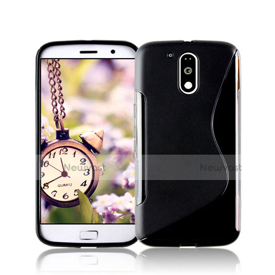 S-Line Gel Soft Case for Motorola Moto G4 Black