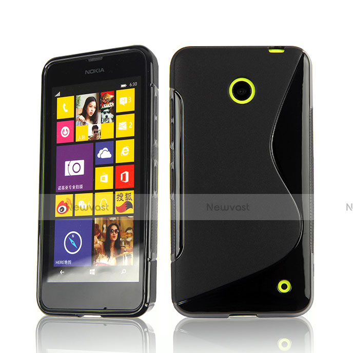 S-Line Gel Soft Case for Nokia Lumia 630 Black