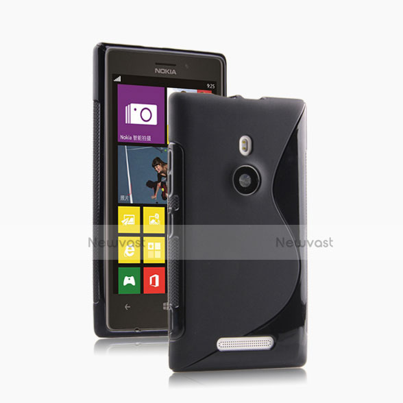 S-Line Gel Soft Case for Nokia Lumia 925 Black