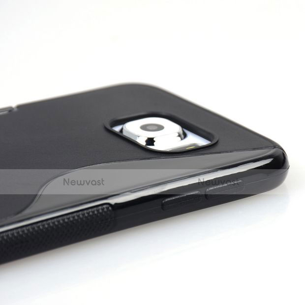 S-Line Gel Soft Case for Samsung Galaxy S6 Duos SM-G920F G9200 Black