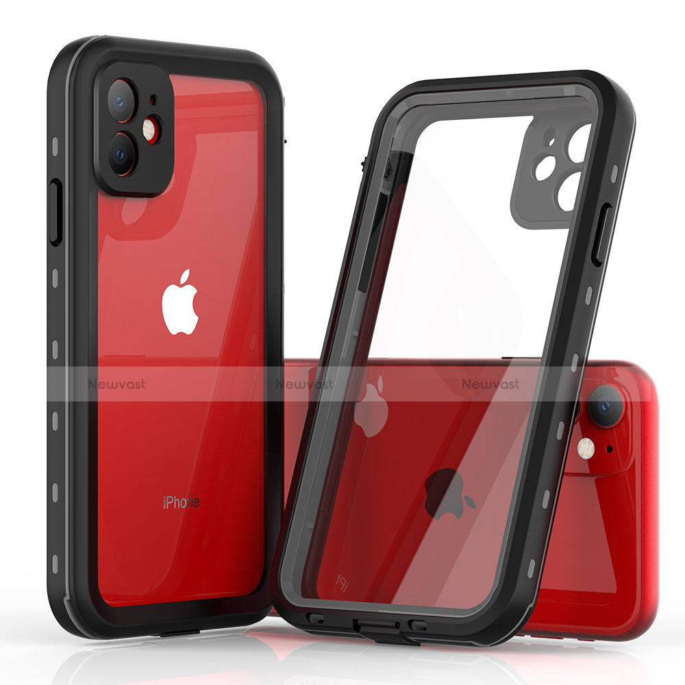 Silicone and Plastic Waterproof Cover Case 360 Degrees Underwater Shell W03 for Apple iPhone 11