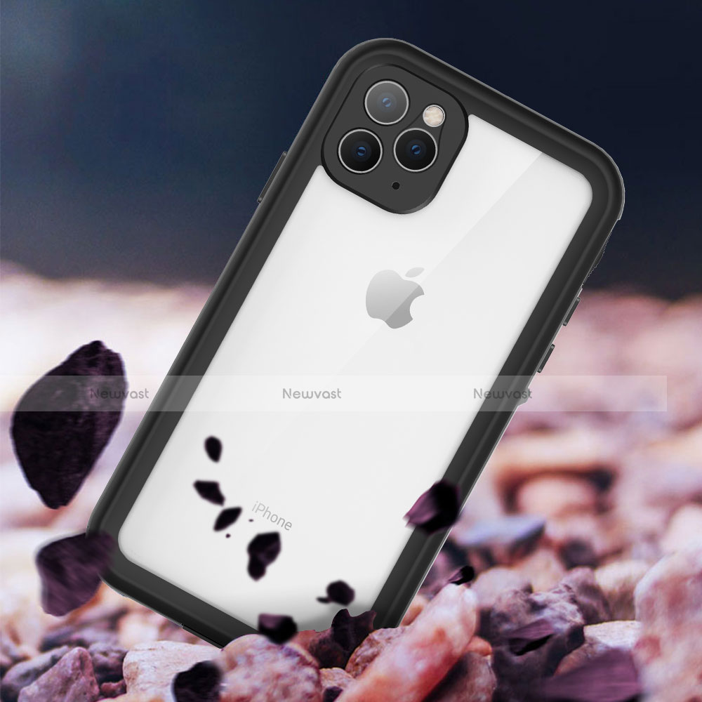 Silicone and Plastic Waterproof Cover Case 360 Degrees Underwater Shell W04 for Apple iPhone 11 Pro