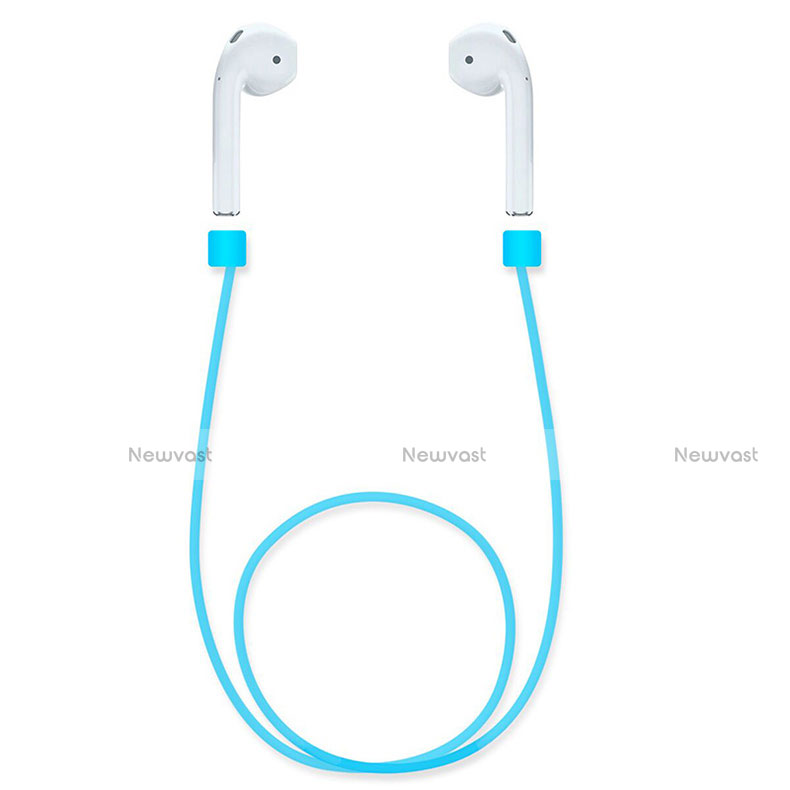 Silicone Anti-lost Strap Wire Cable Connector C03 for Apple AirPods Pro Sky Blue