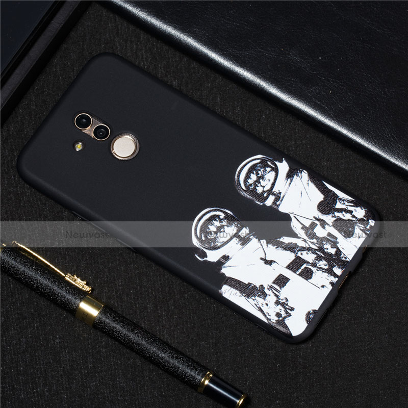Silicone Candy Rubber Gel Fashionable Pattern Soft Case Cover A01 for Huawei Mate 20 Lite