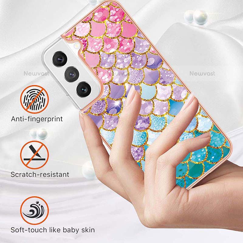 Silicone Candy Rubber Gel Fashionable Pattern Soft Case Cover A01 for Samsung Galaxy S21 Plus 5G