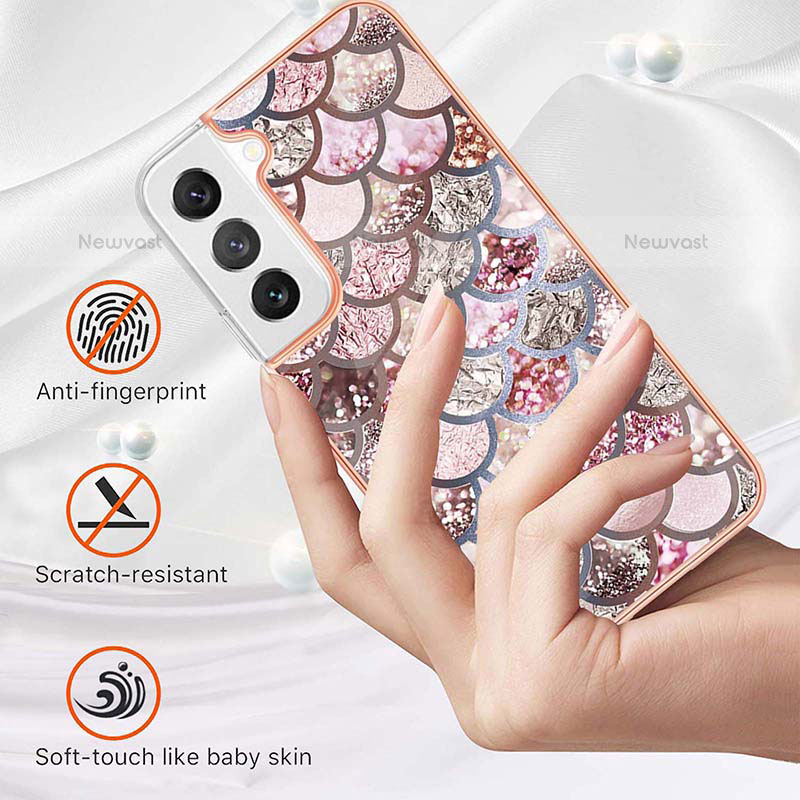 Silicone Candy Rubber Gel Fashionable Pattern Soft Case Cover A01 for Samsung Galaxy S21 Plus 5G