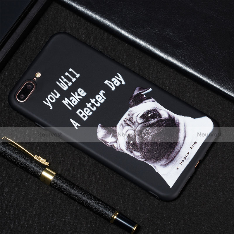 Silicone Candy Rubber Gel Fashionable Pattern Soft Case Cover for Apple iPhone 8 Plus
