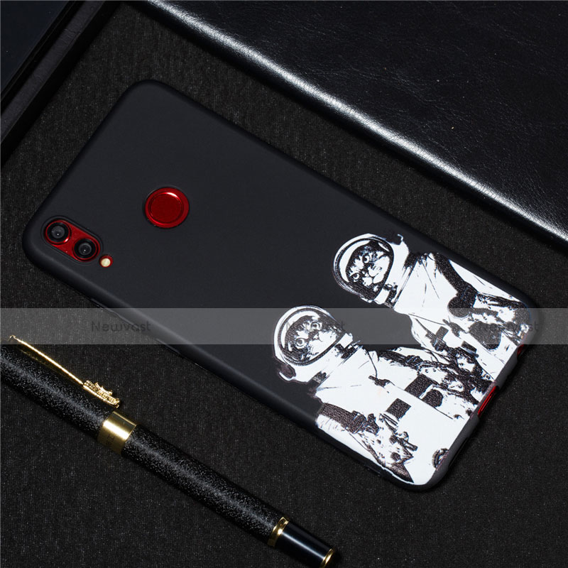 Silicone Candy Rubber Gel Fashionable Pattern Soft Case Cover for Huawei Honor V10 Lite