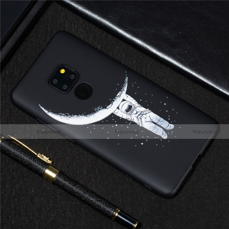 Silicone Candy Rubber Gel Fashionable Pattern Soft Case Cover for Huawei Mate 20