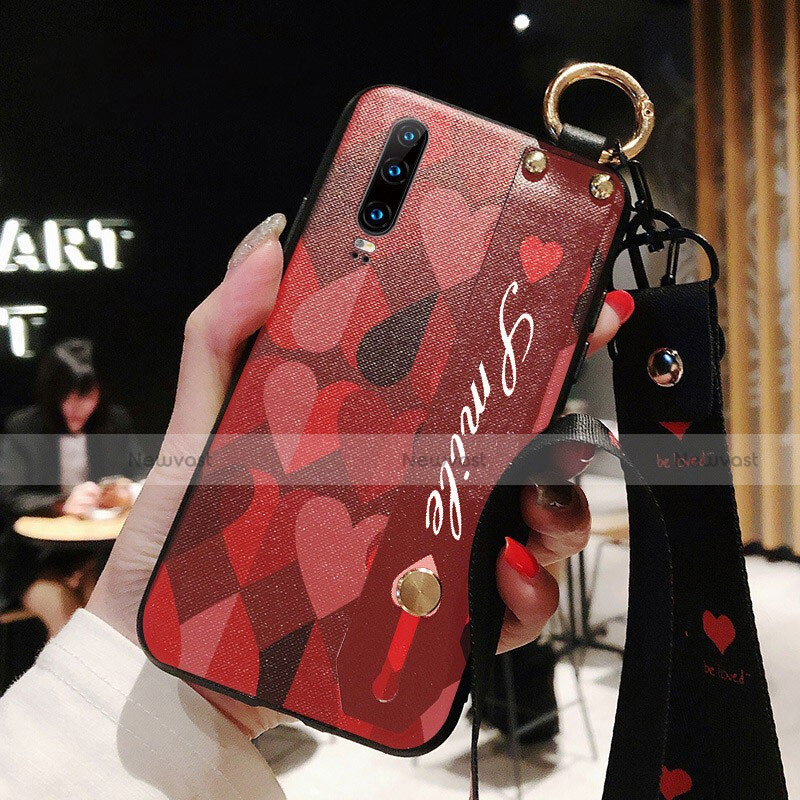 Silicone Candy Rubber Gel Fashionable Pattern Soft Case Cover for Huawei P30 Mixed