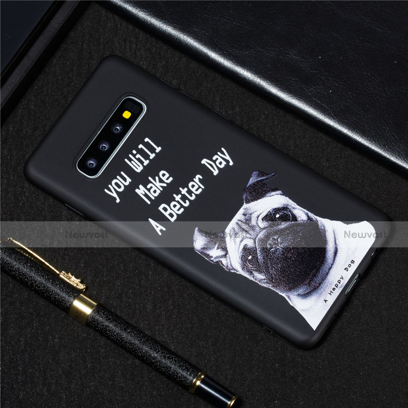 Silicone Candy Rubber Gel Fashionable Pattern Soft Case Cover for Samsung Galaxy S10