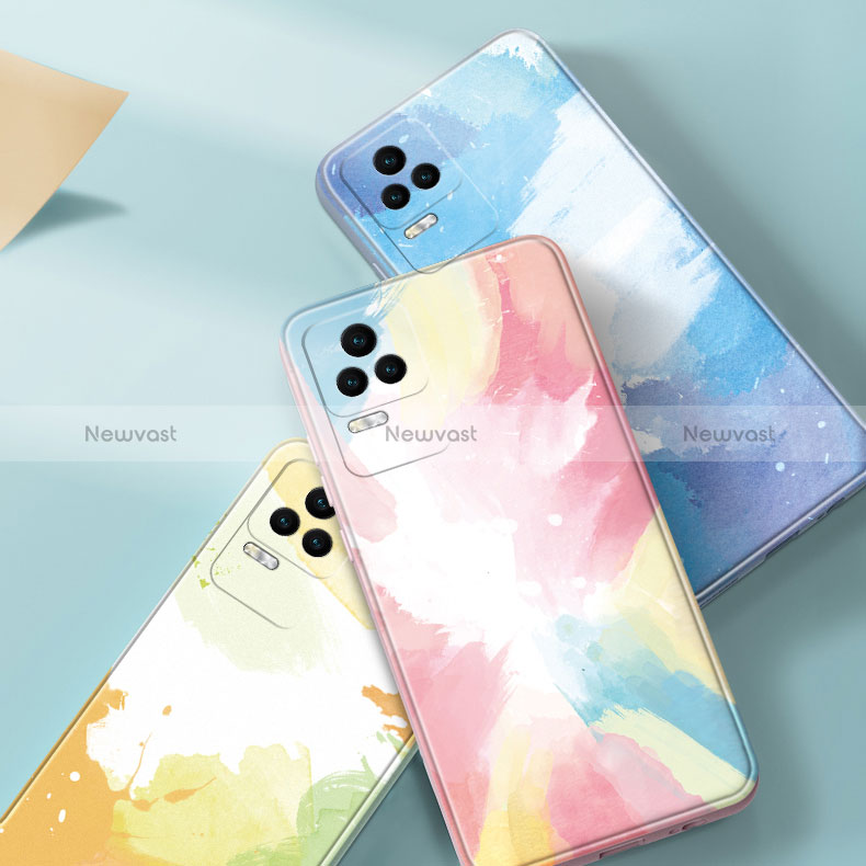 Silicone Candy Rubber Gel Fashionable Pattern Soft Case Cover for Xiaomi Poco F4 5G