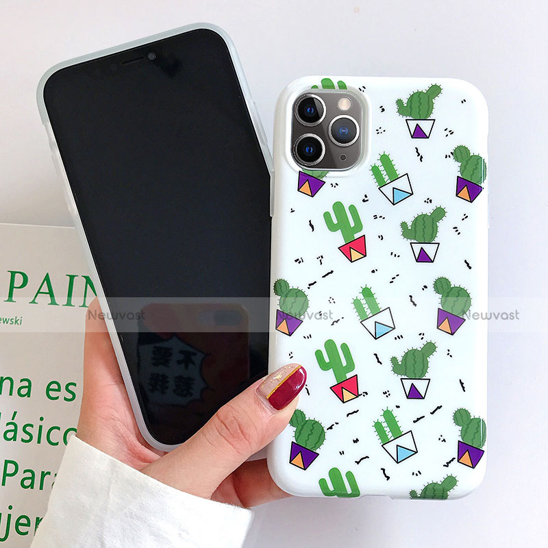 Silicone Candy Rubber Gel Fashionable Pattern Soft Case Cover H01 for Apple iPhone 11 Pro