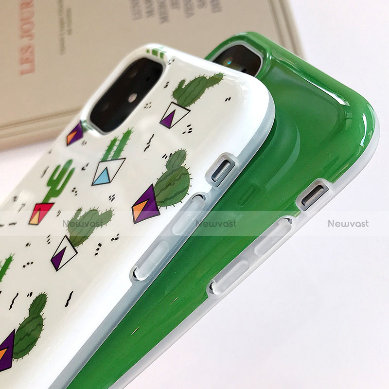 Silicone Candy Rubber Gel Fashionable Pattern Soft Case Cover H01 for Apple iPhone 11 Pro Max