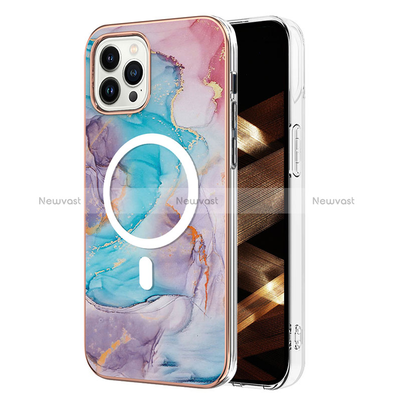 Silicone Candy Rubber Gel Fashionable Pattern Soft Case Cover Mag-Safe Magnetic for Apple iPhone 13 Pro