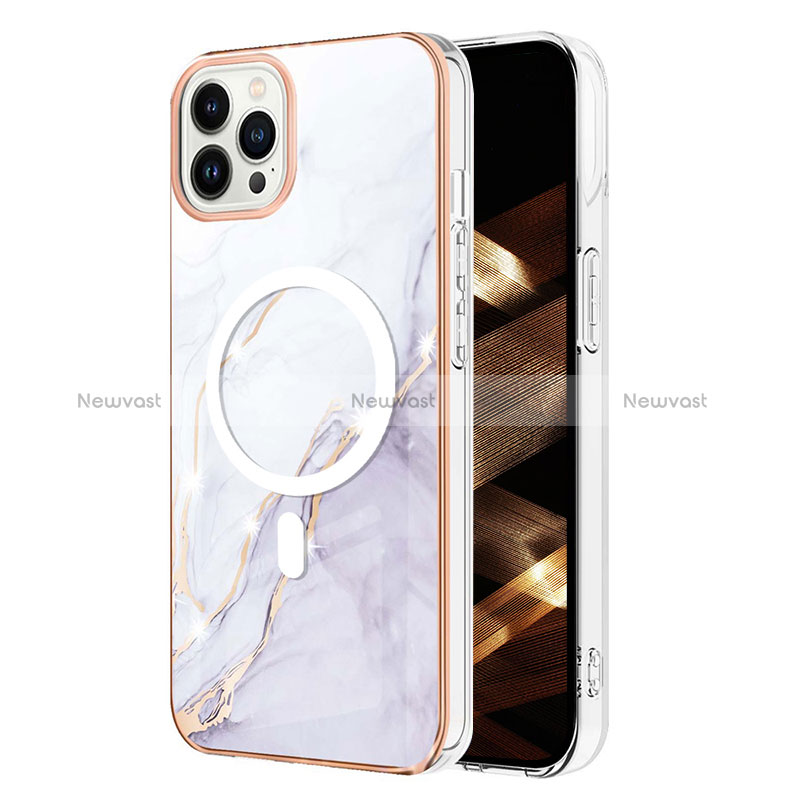 Silicone Candy Rubber Gel Fashionable Pattern Soft Case Cover Mag-Safe Magnetic for Apple iPhone 14 Pro