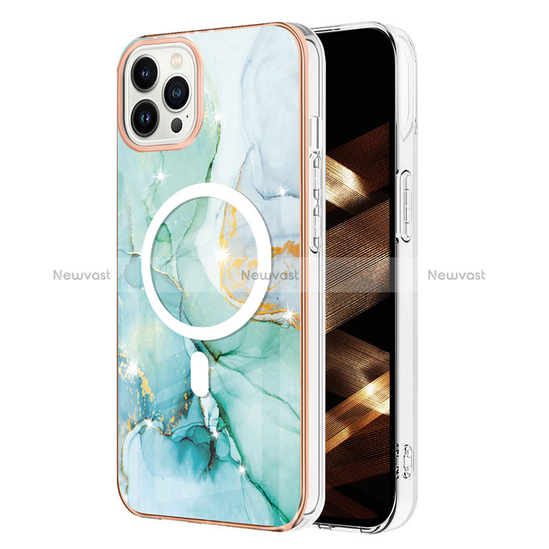 Silicone Candy Rubber Gel Fashionable Pattern Soft Case Cover Mag-Safe Magnetic for Apple iPhone 15 Pro Max