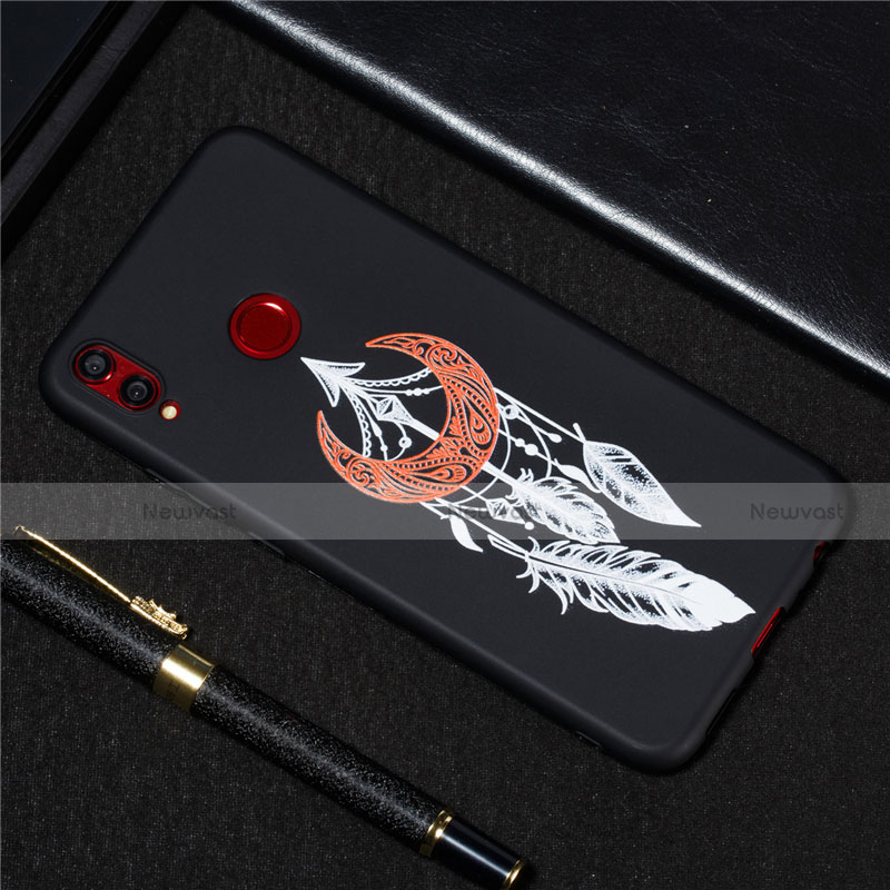 Silicone Candy Rubber Gel Fashionable Pattern Soft Case Cover S01 for Huawei Honor V10 Lite