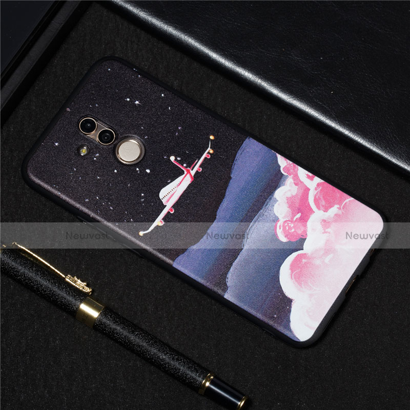 Silicone Candy Rubber Gel Fashionable Pattern Soft Case Cover S01 for Huawei Mate 20 Lite