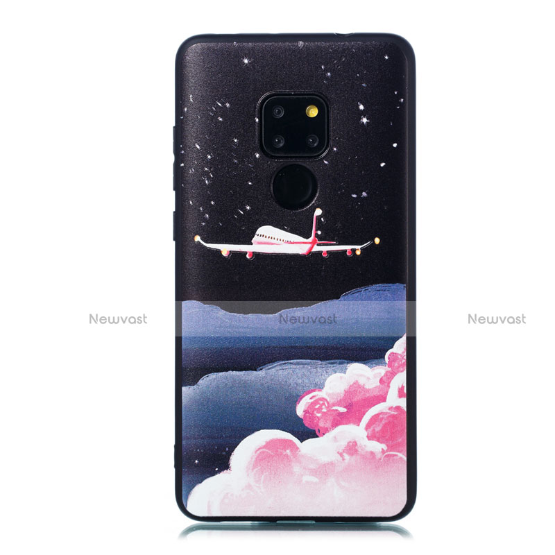 Silicone Candy Rubber Gel Fashionable Pattern Soft Case Cover S01 for Huawei Mate 20 Mixed