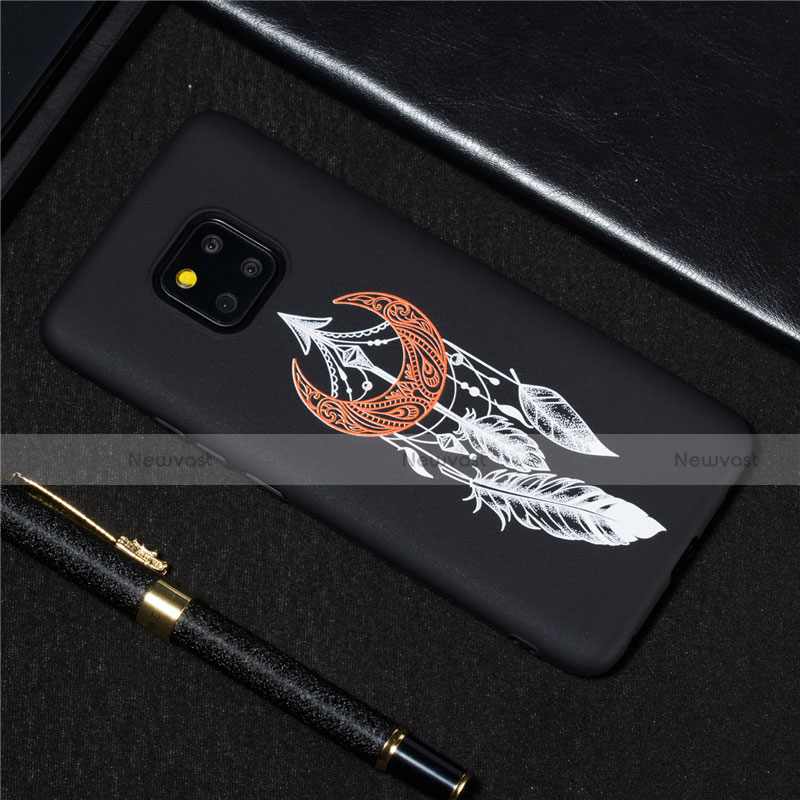 Silicone Candy Rubber Gel Fashionable Pattern Soft Case Cover S01 for Huawei Mate 20 Pro
