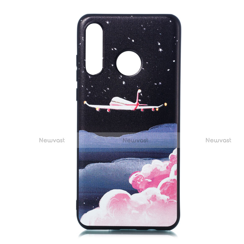Silicone Candy Rubber Gel Fashionable Pattern Soft Case Cover S01 for Huawei P30 Lite Mixed