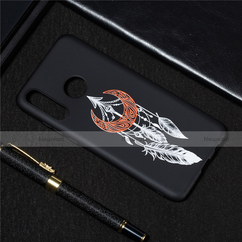 Silicone Candy Rubber Gel Fashionable Pattern Soft Case Cover S01 for Huawei P30 Lite New Edition