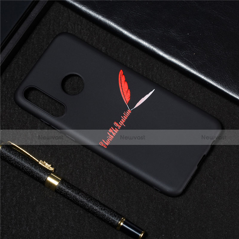 Silicone Candy Rubber Gel Fashionable Pattern Soft Case Cover S01 for Huawei P30 Lite New Edition