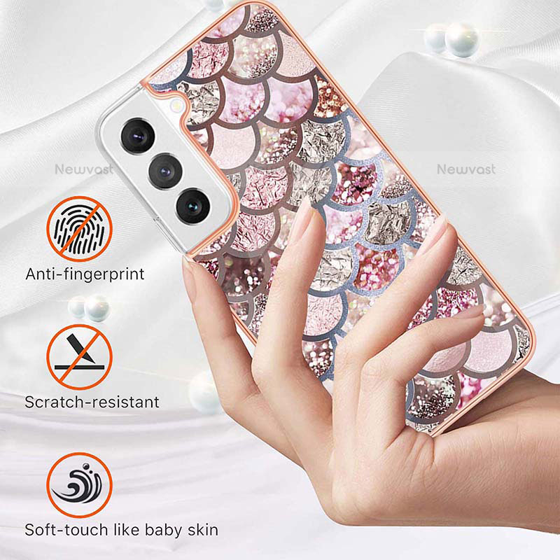 Silicone Candy Rubber Gel Fashionable Pattern Soft Case Cover S01 for Samsung Galaxy S23 5G