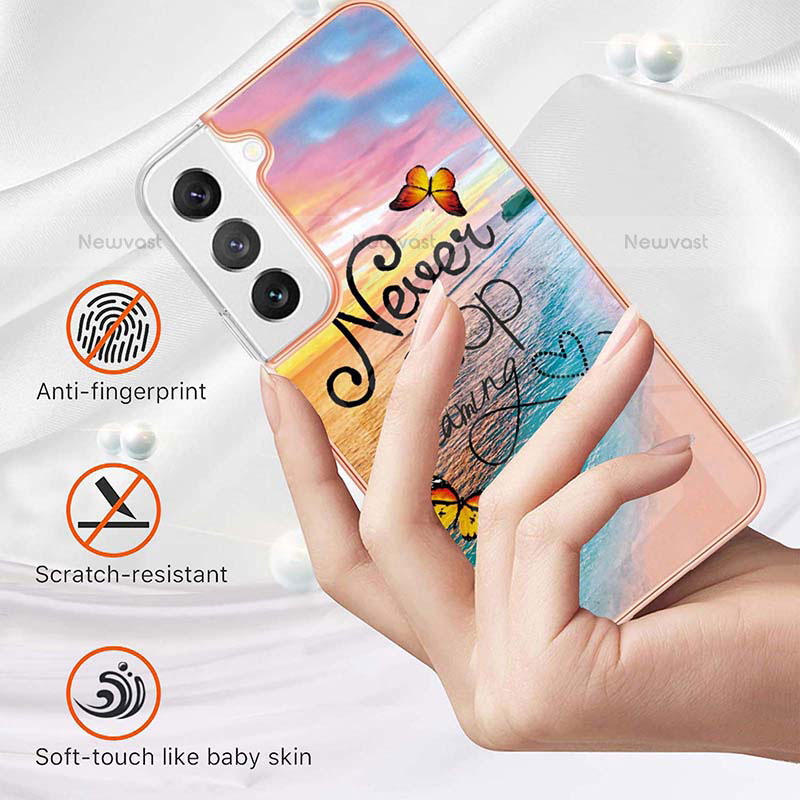 Silicone Candy Rubber Gel Fashionable Pattern Soft Case Cover S01 for Samsung Galaxy S23 5G