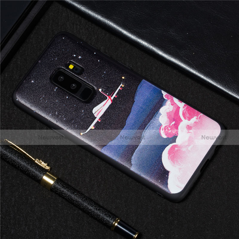 Silicone Candy Rubber Gel Fashionable Pattern Soft Case Cover S01 for Samsung Galaxy S9 Plus