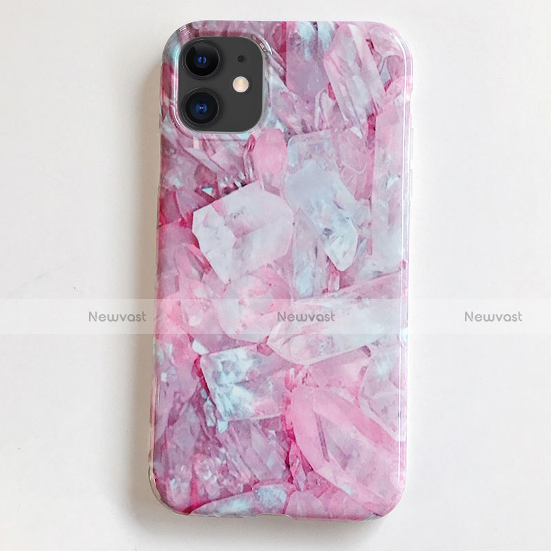 Silicone Candy Rubber Gel Fashionable Pattern Soft Case Cover S02 for Apple iPhone 11