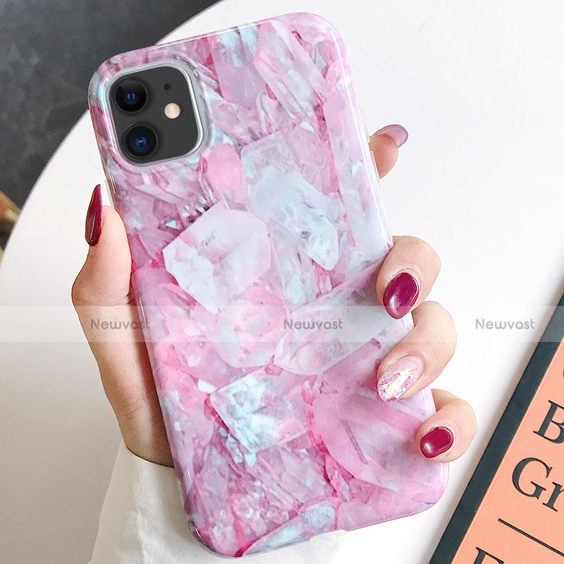 Silicone Candy Rubber Gel Fashionable Pattern Soft Case Cover S02 for Apple iPhone 11