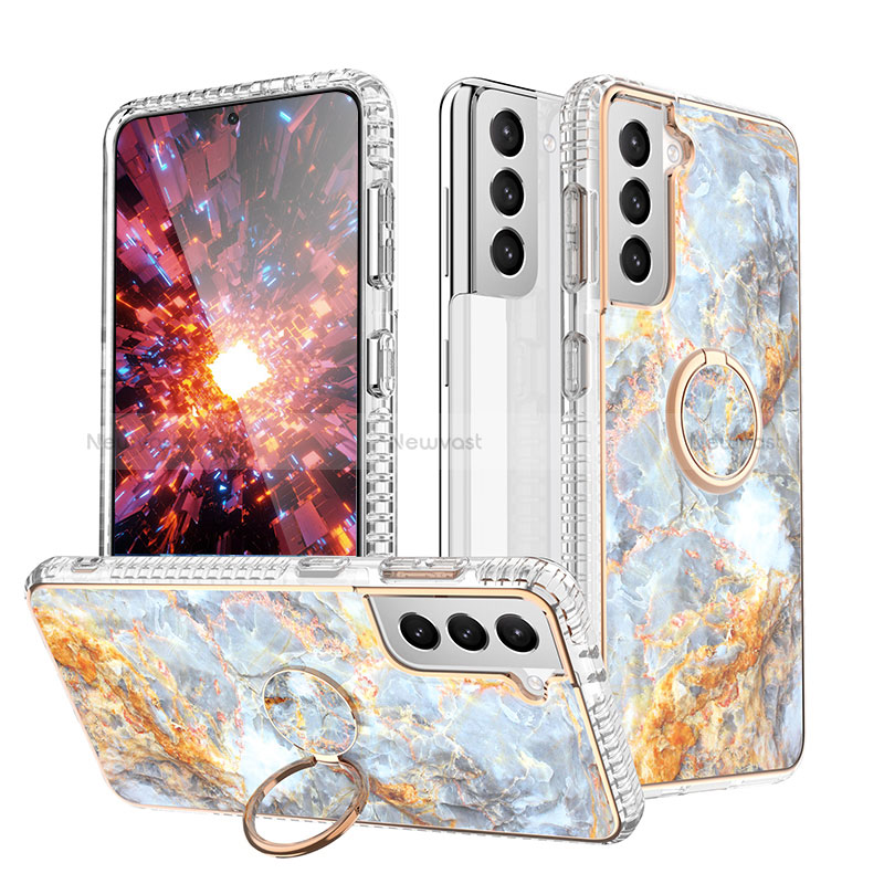 Silicone Candy Rubber Gel Fashionable Pattern Soft Case Cover S02 for Samsung Galaxy S22 Plus 5G