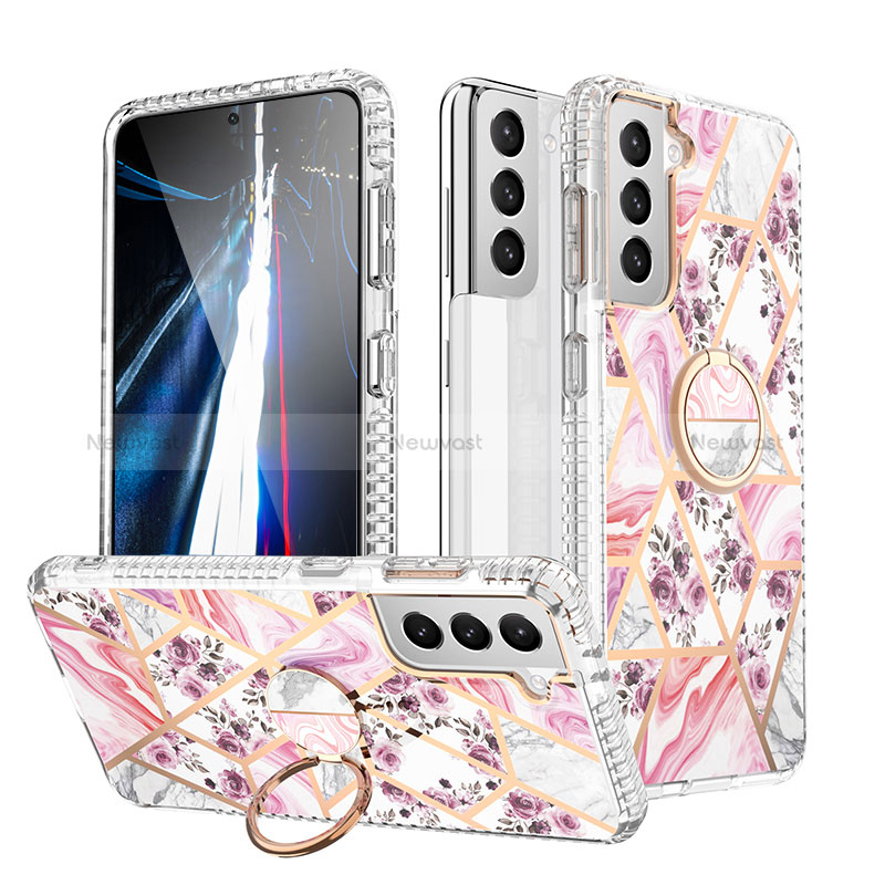 Silicone Candy Rubber Gel Fashionable Pattern Soft Case Cover S02 for Samsung Galaxy S22 Plus 5G