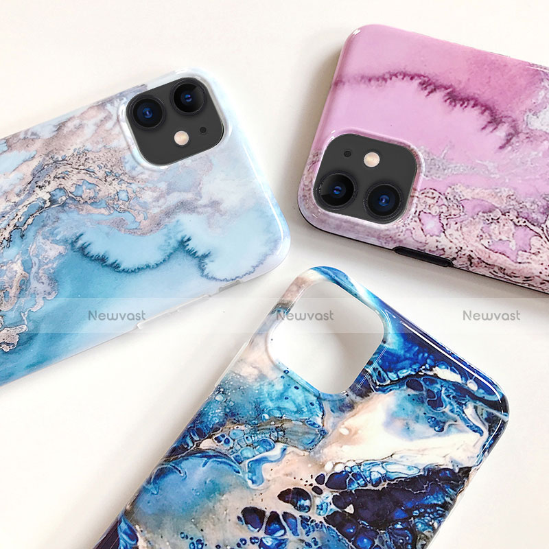 Silicone Candy Rubber Gel Fashionable Pattern Soft Case Cover S03 for Apple iPhone 11