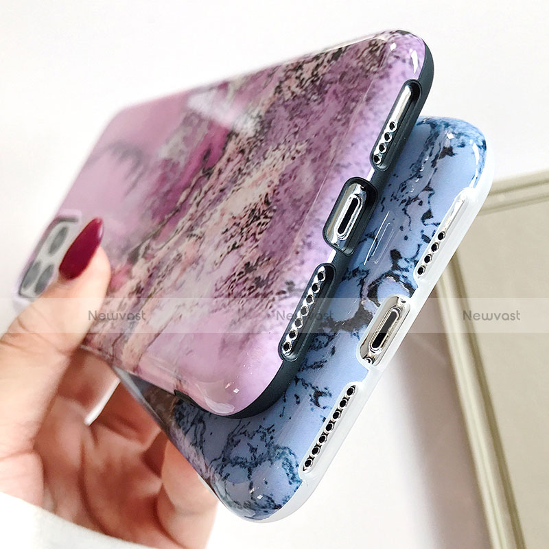 Silicone Candy Rubber Gel Fashionable Pattern Soft Case Cover S03 for Apple iPhone 11