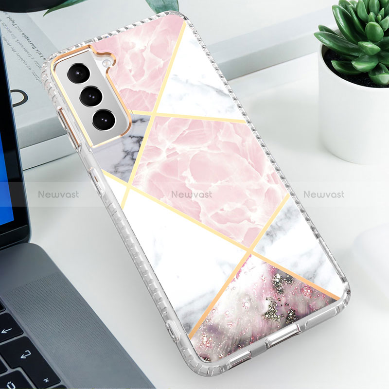 Silicone Candy Rubber Gel Fashionable Pattern Soft Case Cover S03 for Samsung Galaxy S22 Plus 5G