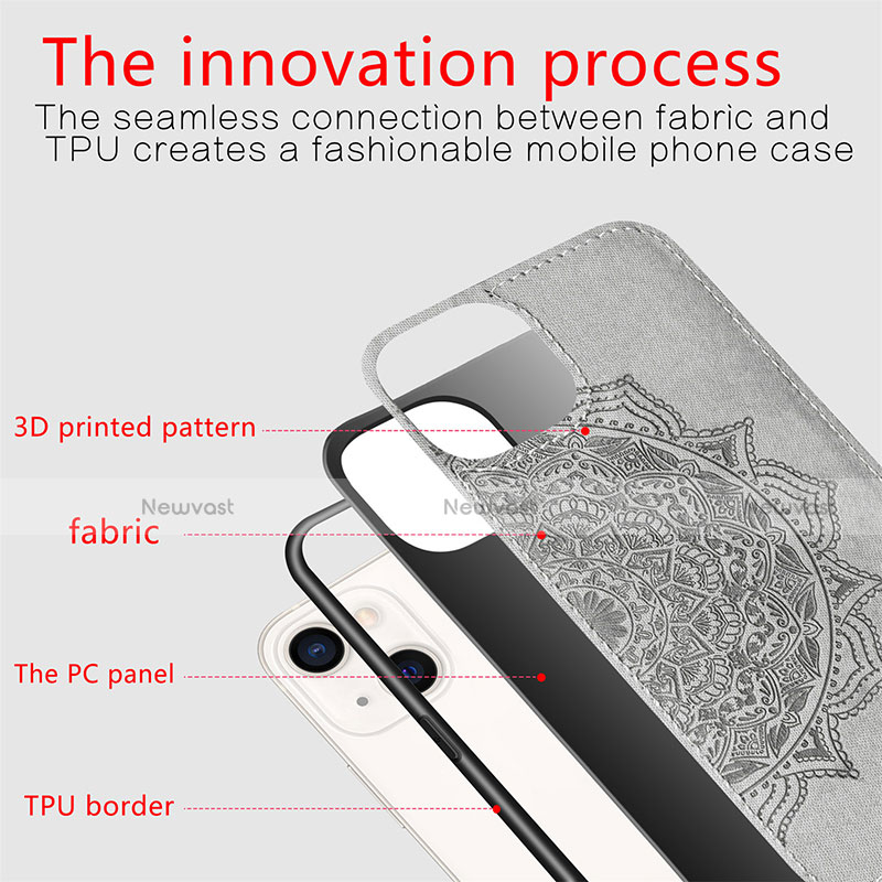 Silicone Candy Rubber Gel Fashionable Pattern Soft Case Cover S04 for Apple iPhone 13 Mini
