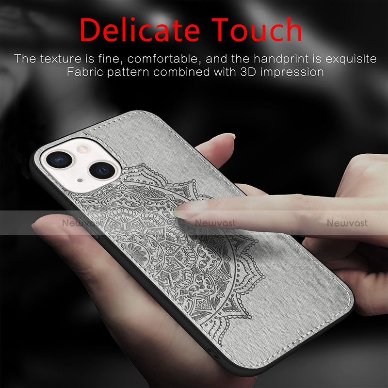 Silicone Candy Rubber Gel Fashionable Pattern Soft Case Cover S04 for Apple iPhone 14